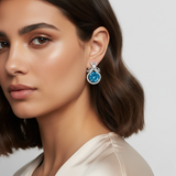 Diamond Titanium Earring