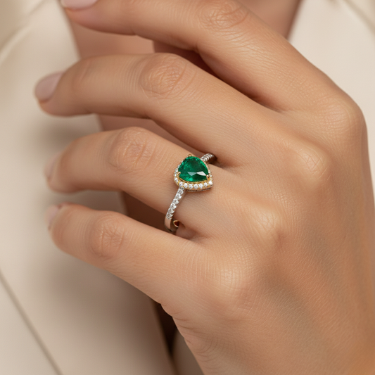 Diamond Titanium Ring