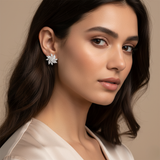 Diamond Titanium Earring