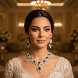 Diamond Titanium Wedding Set