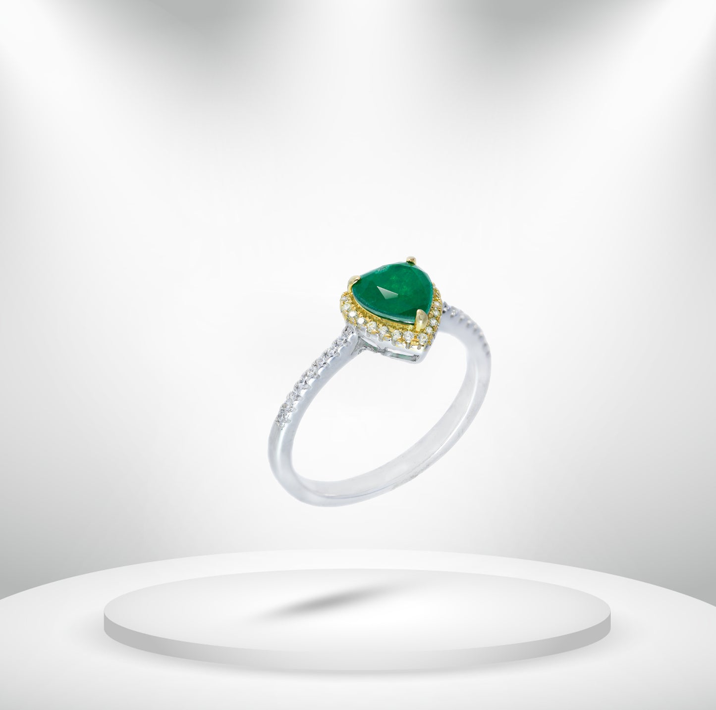 Diamond Titanium Ring