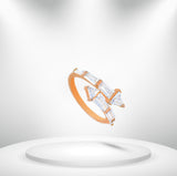 Diamond Titanium Ring