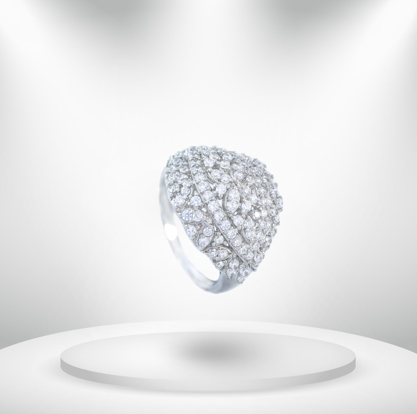 Diamond Titanium Ring