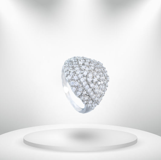 Diamond Titanium Ring