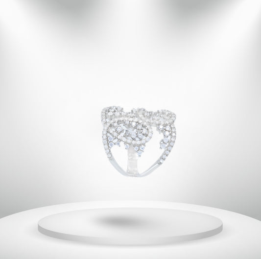 Diamond Titanium Ring