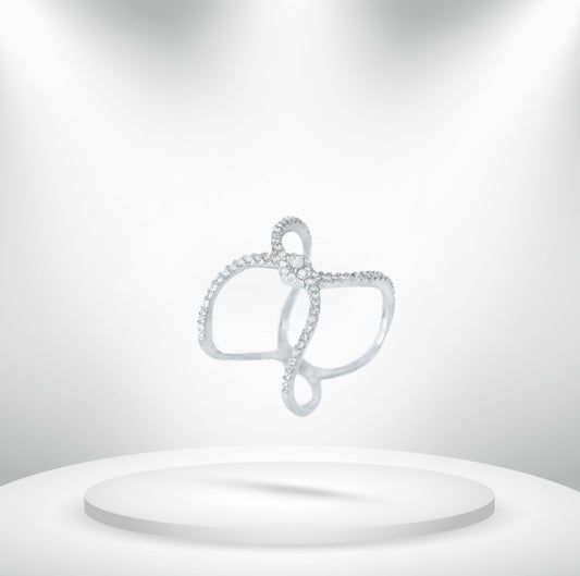 Diamond Titanium Ring