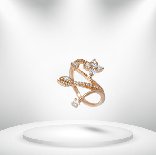 Diamond Titanium Ring
