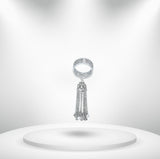 Diamond Titanium Ring