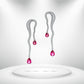Diamond Titanium Earring