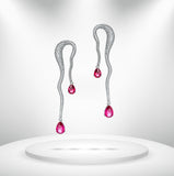 Diamond Titanium Earring