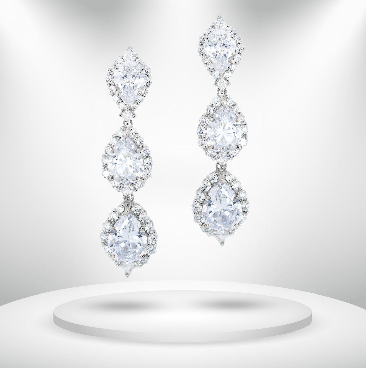 Diamond Titanium Earring