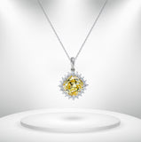 Diamond Titanium Necklace