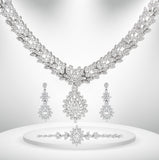 Diamond Titanium Wedding Set