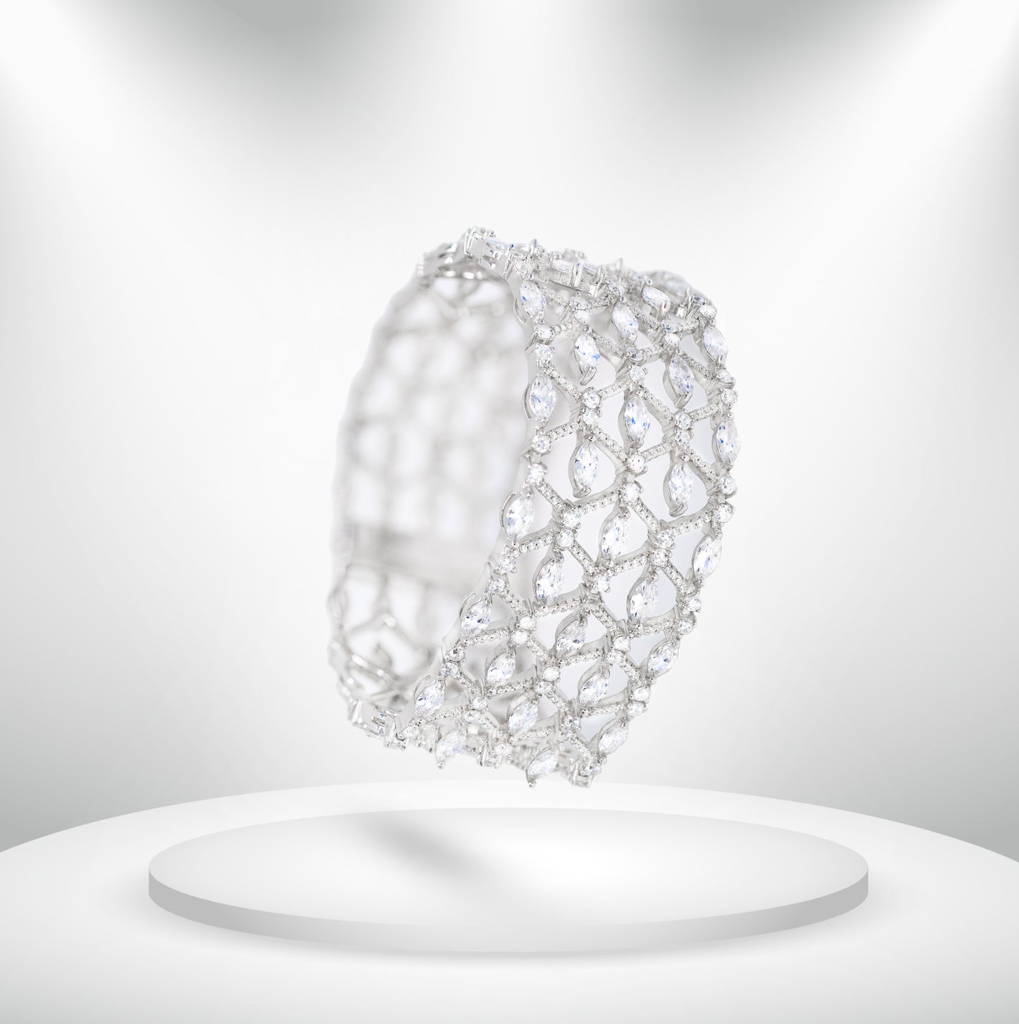 Diamond Titanium Bracelet