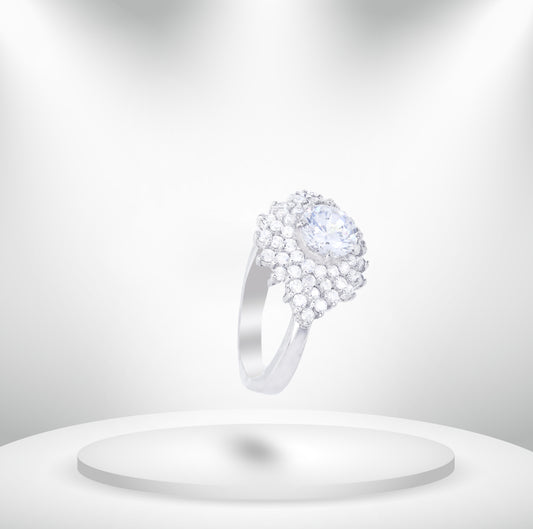 Diamond Titanium Ring