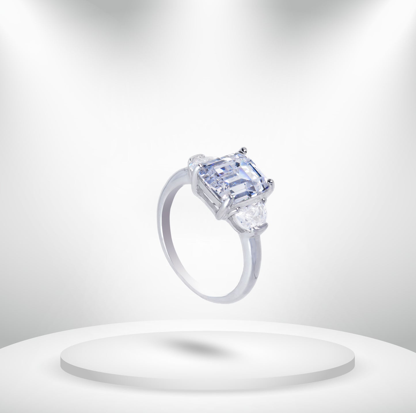 Diamond Titanium Ring