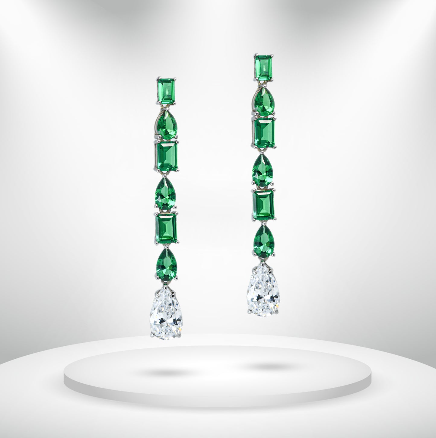 Diamond Titanium Earring