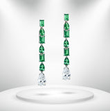 Diamond Titanium Earring