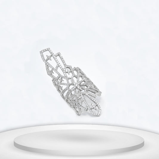 Diamond Titanium Ring