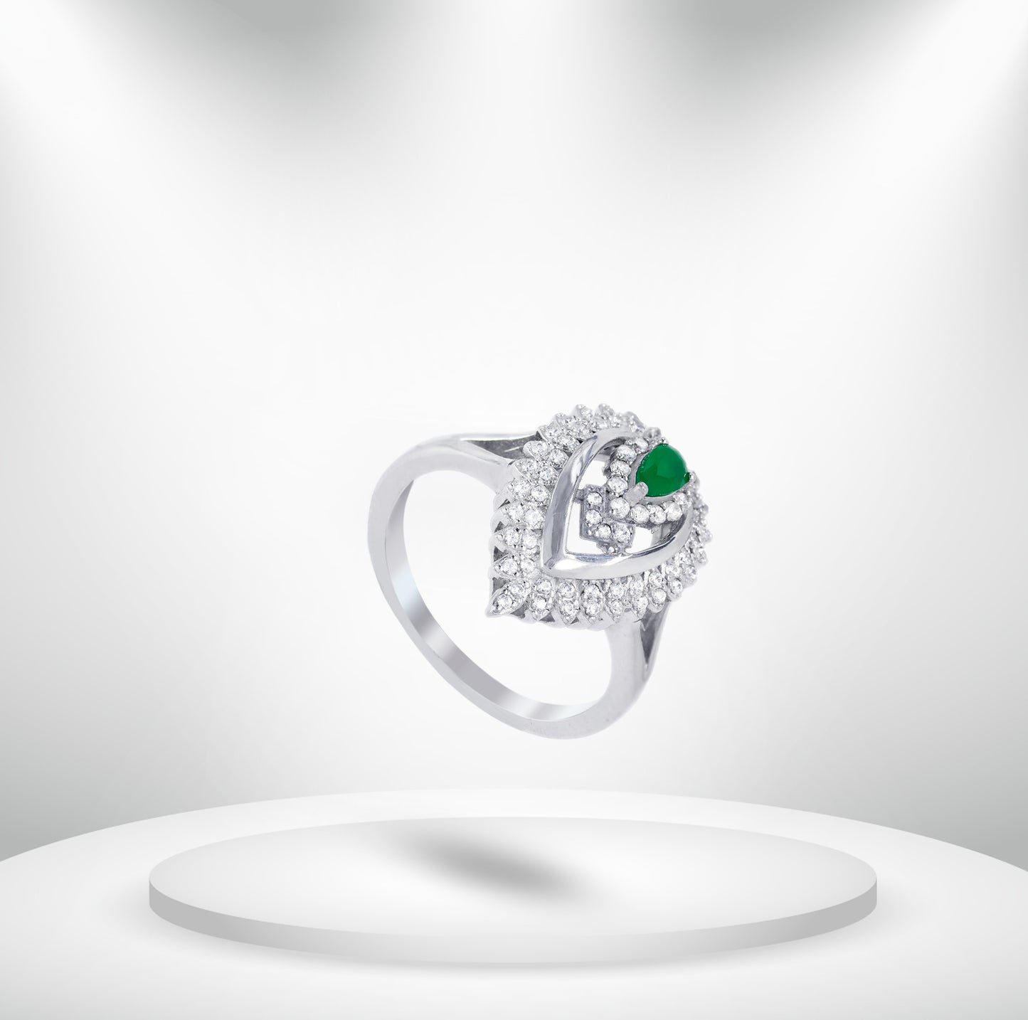 Diamond Titanium Ring