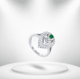 Diamond Titanium Ring