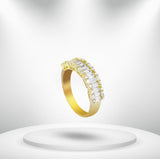 Diamond Titanium Ring