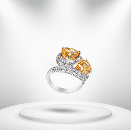 Diamond Titanium Ring