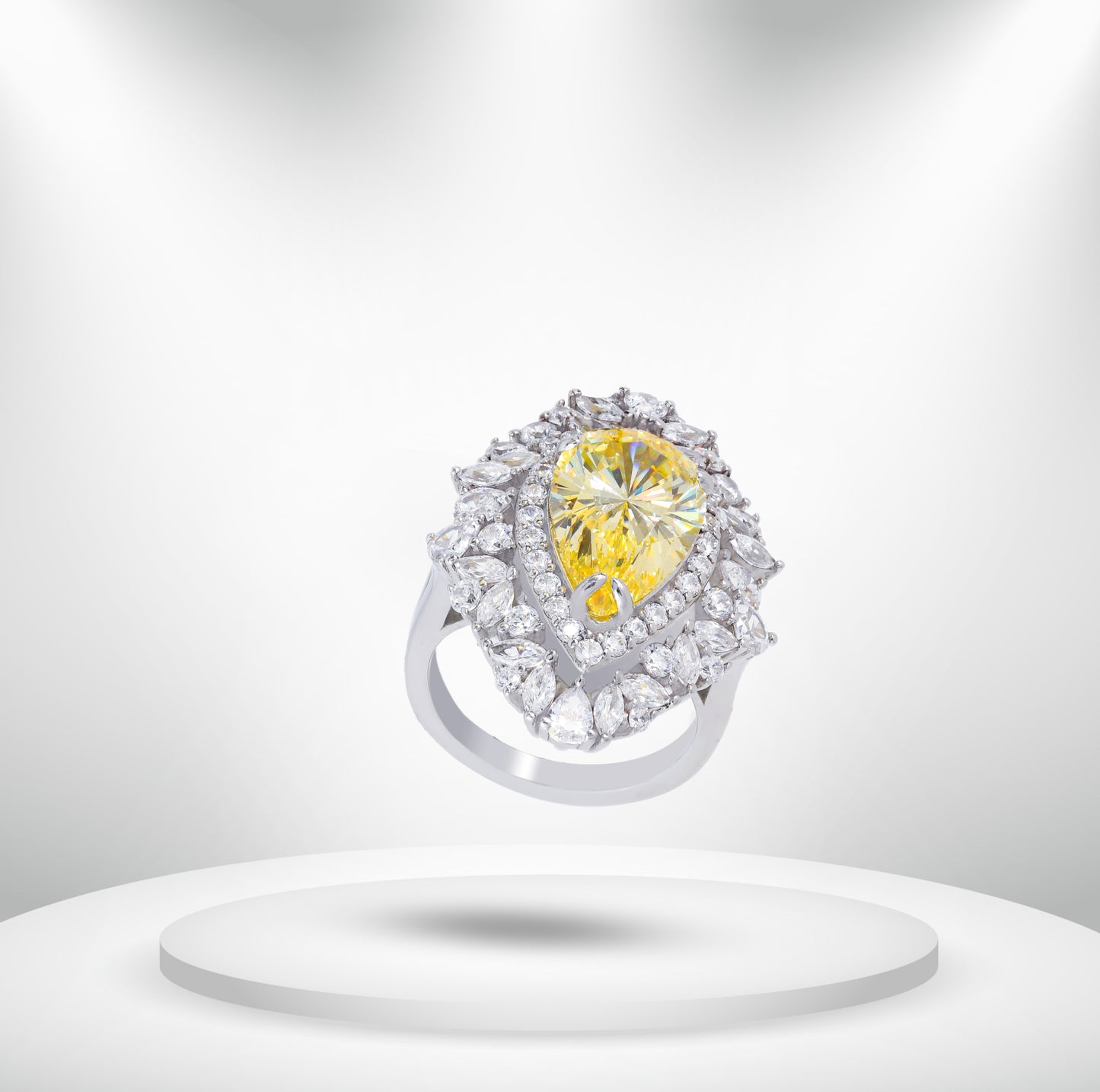 Diamond Titanium Ring