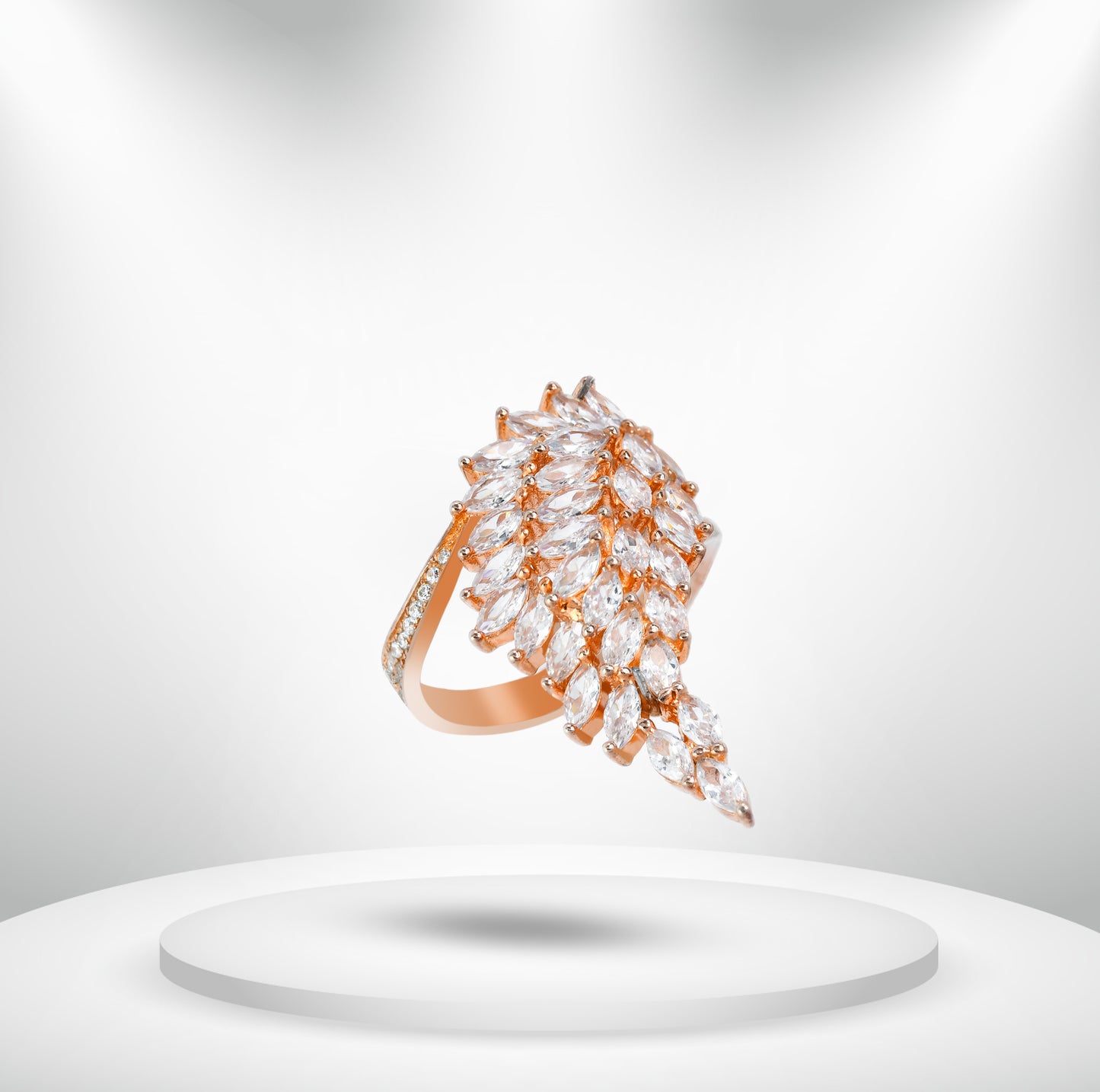 Diamond Titanium Ring