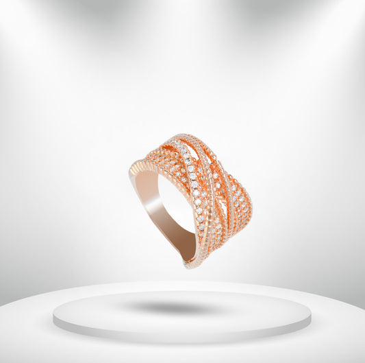 Diamond Titanium Ring