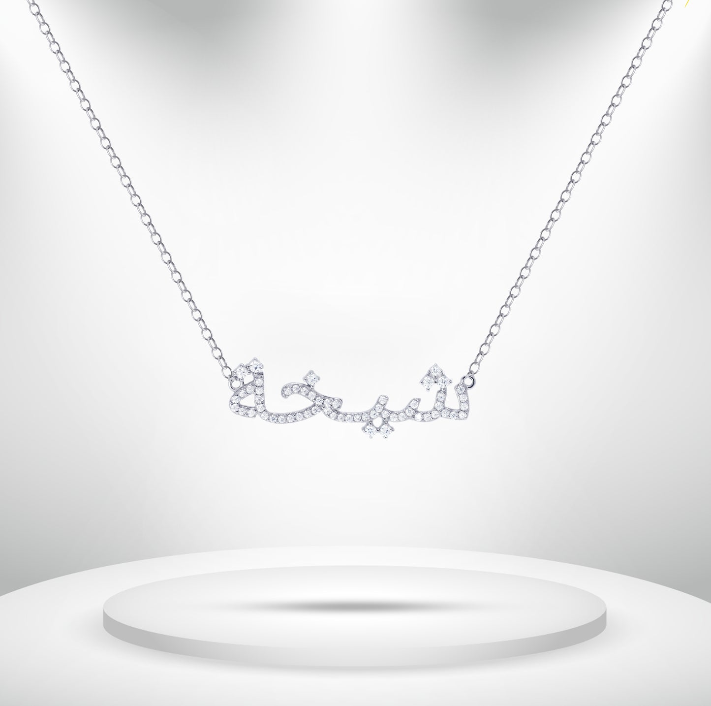 Diamond Titanium Long Necklace