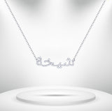 Diamond Titanium Long Necklace