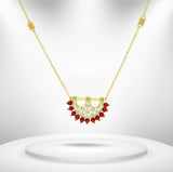 Diamond Titanium Long Necklace