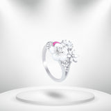 Diamond Titanium Ring