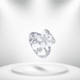 Diamond Titanium Ring