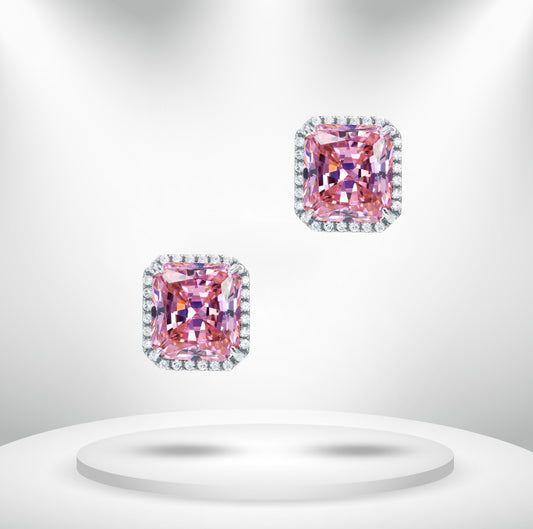 Diamond Titanium Earring