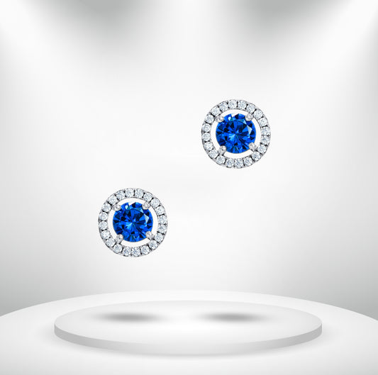 Diamond Titanium Earring