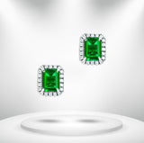 Diamond Titanium Earring