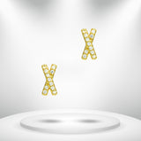 Diamond Titanium Earring