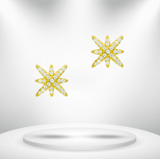 Diamond Titanium Earring