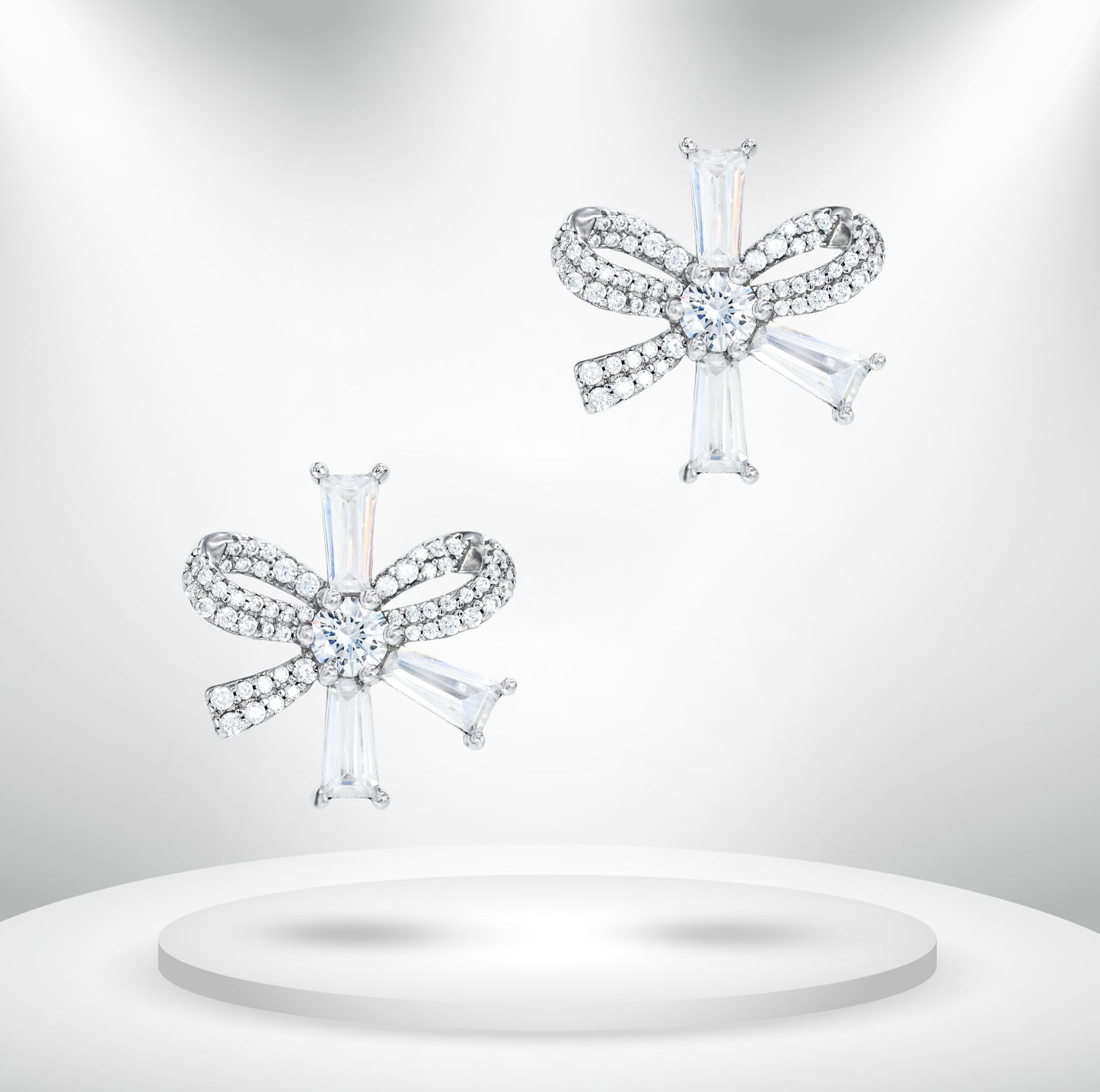 Diamond Titanium Earring
