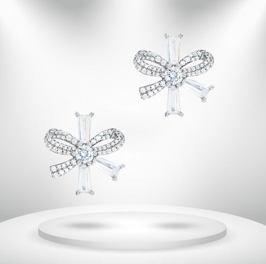 Diamond Titanium Earring