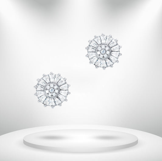 Diamond Titanium Earring