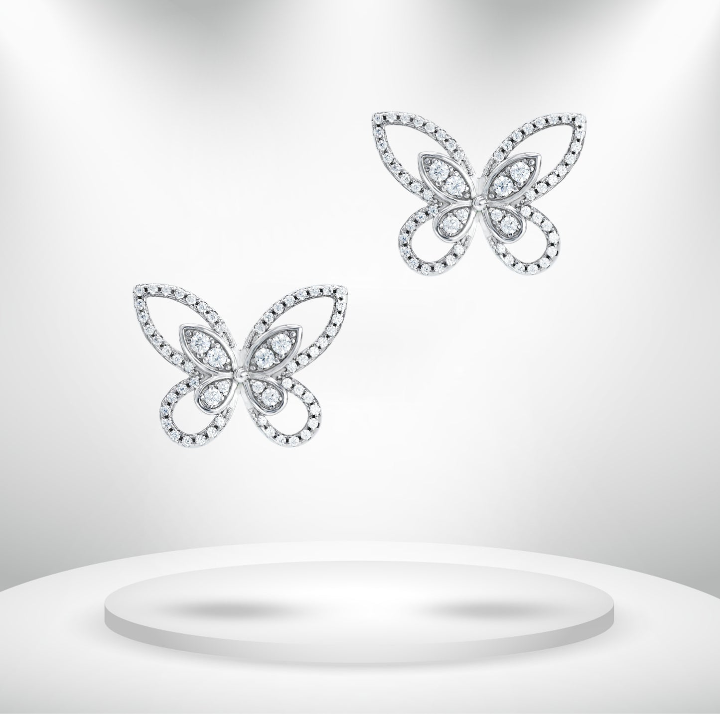 Diamond Titanium Earring