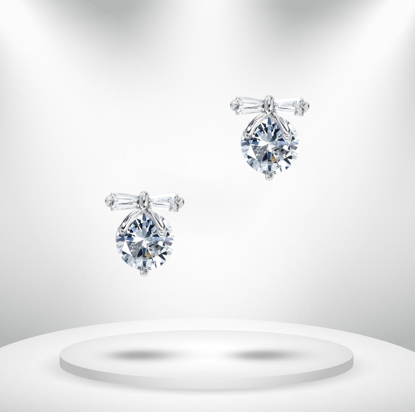 Diamond Titanium Earring