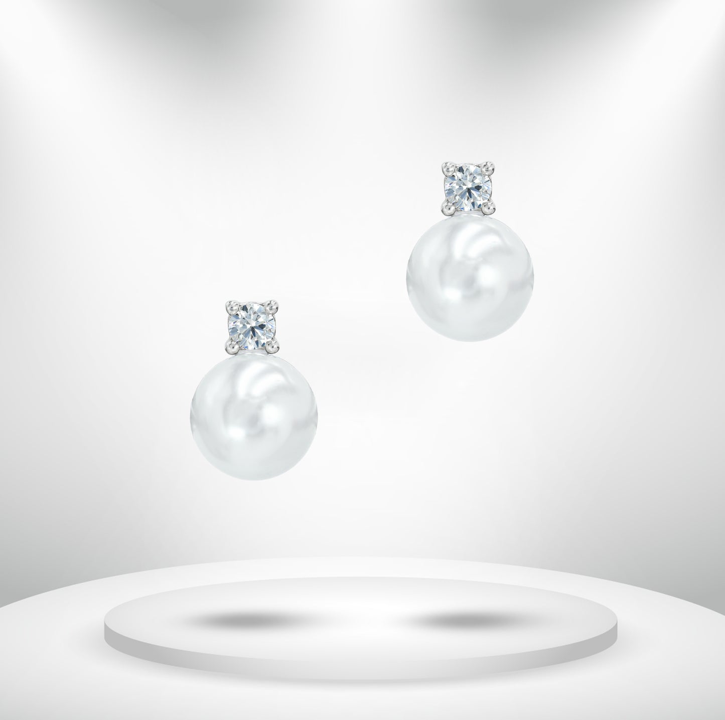 Diamond Titanium Earring