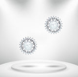 Diamond Titanium Earring