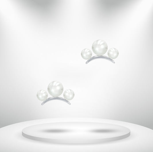 Diamond Titanium Earring