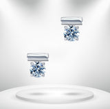 Diamond Titanium Earring
