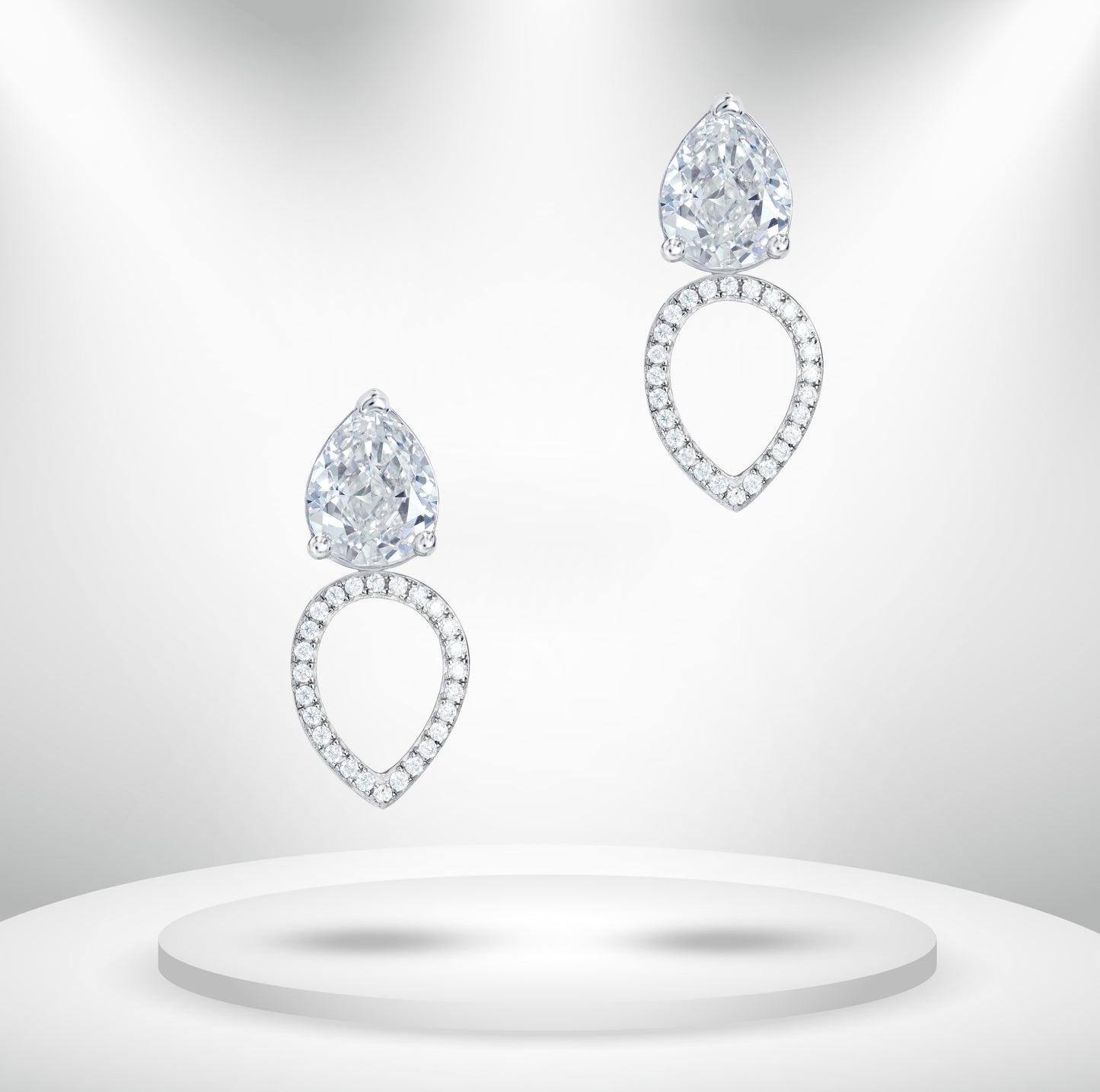 Diamond Titanium Earring